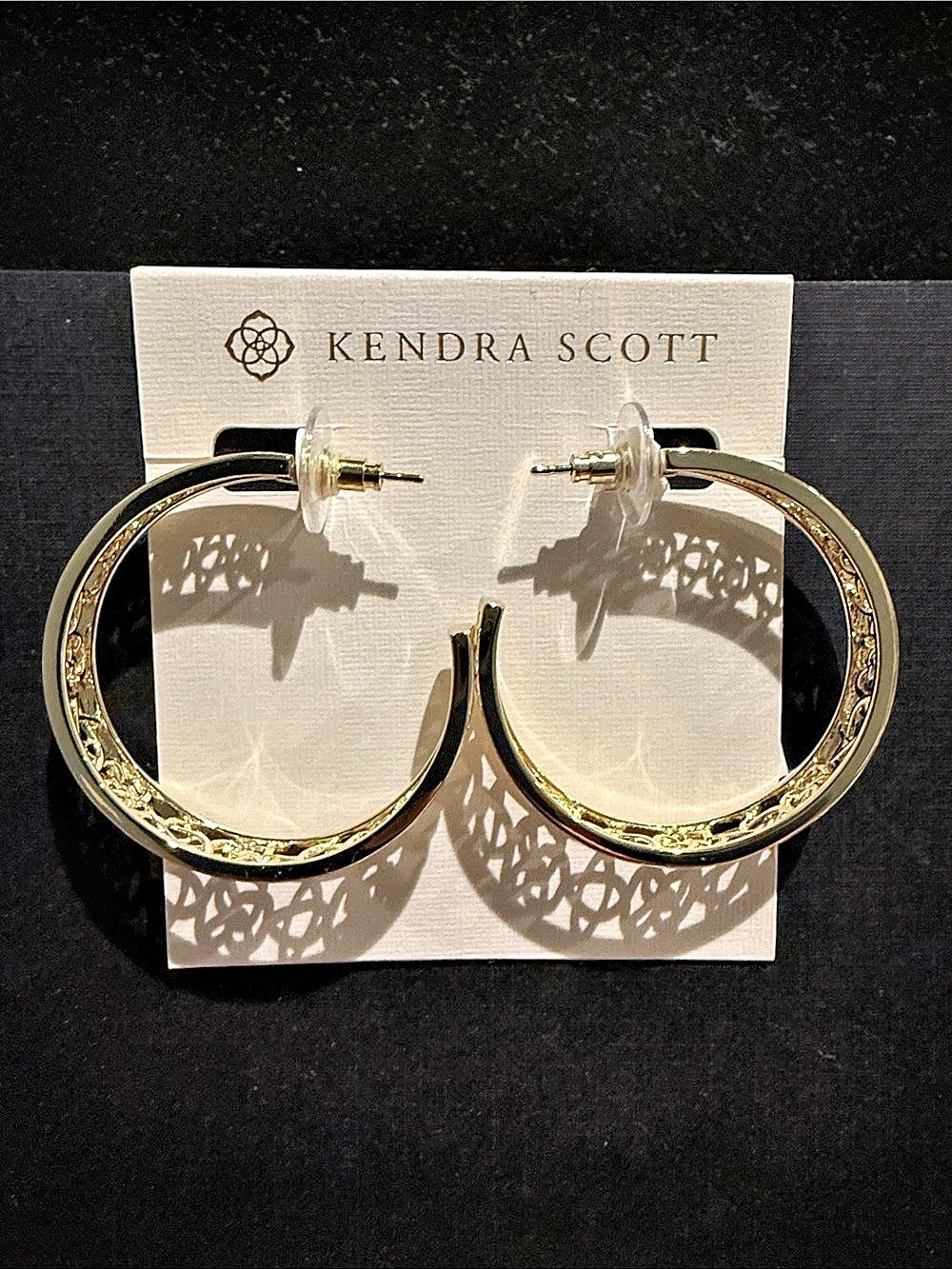 Kendra Scott Maggie Hoop Earrings Gold